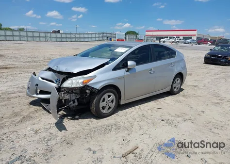 2010 Toyota Prius Iii from USA, damaged, VIN JTDKN3DUXA0025305